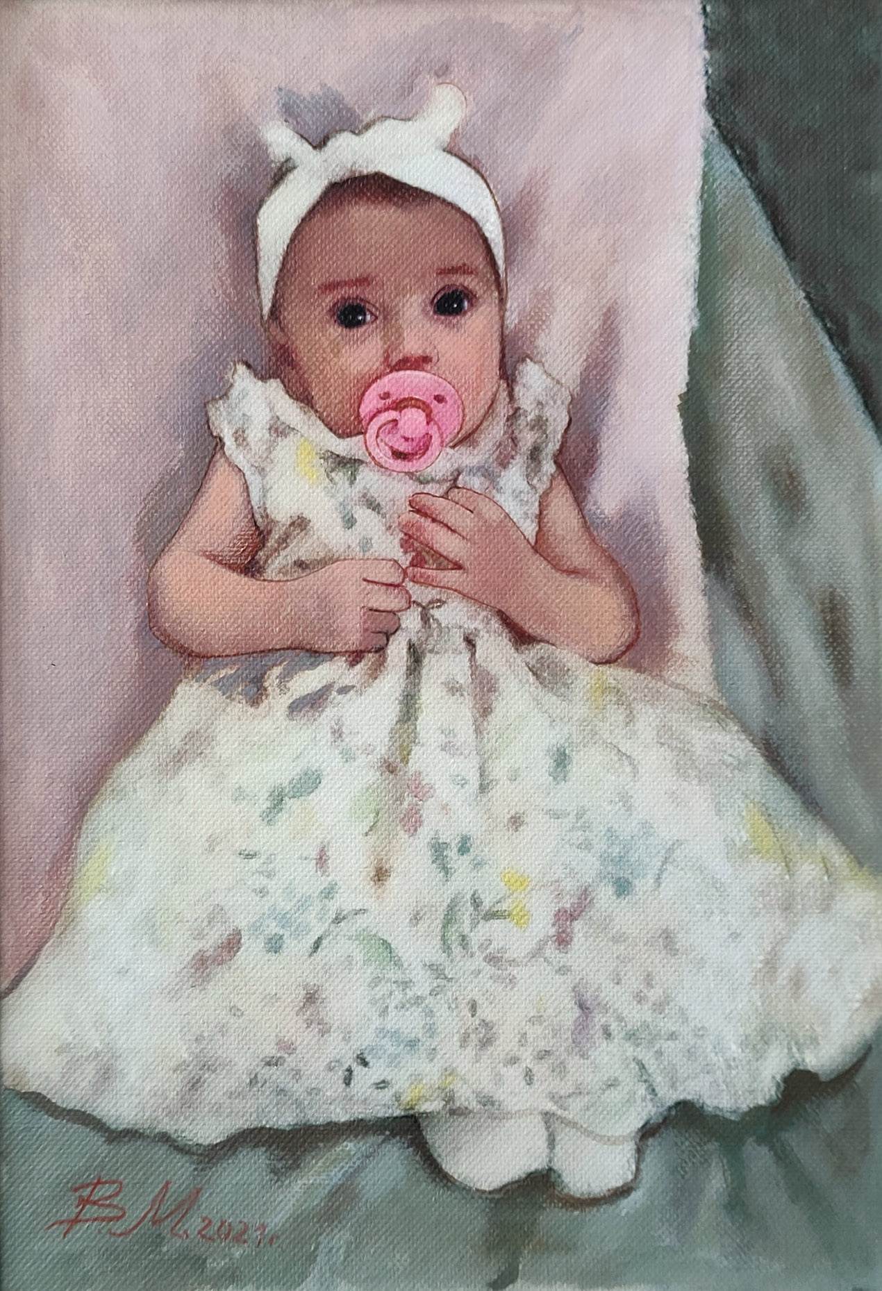 A little portrait for a little princess